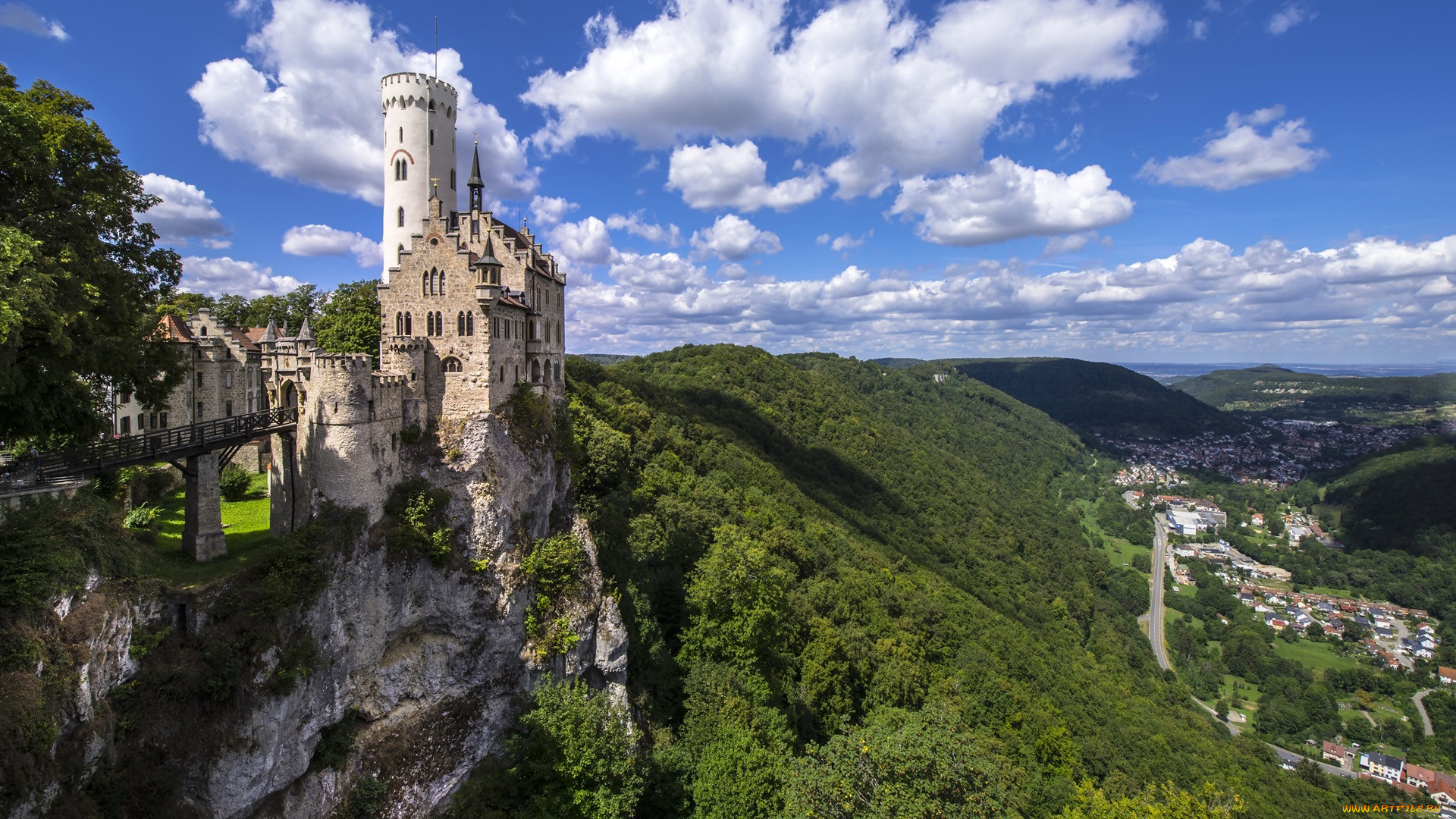 lichtenstein castle, germany, ,  , lichtenstein, castle